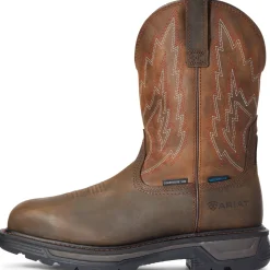 Ariat Men's Big Rig Comp Toe WP Western Work Boot - Brown - 10033993