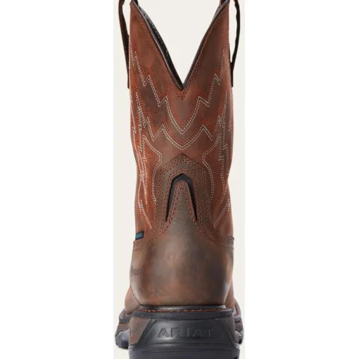 Ariat Men's Big Rig Soft Toe WP Western Work Boot - Brown - 10033991