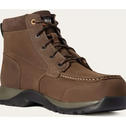 Ariat Men's Edge Lte Chukka Static Dissipating CT Work Boot - Brown - 10038398