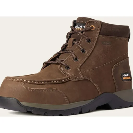Ariat Men's Edge Lte Chukka Static Dissipating CT Work Boot - Brown - 10038398