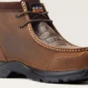 Ariat Men's Edge Lte Moc CT Slip Resistant Work Boot - Brown - 10044578