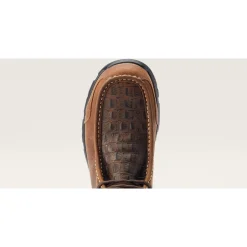 Ariat Men's Edge Lte Moc CT Slip Resistant Work Boot - Brown - 10044578