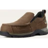 Ariat Men's Edge Lte Slip On Sd Comp Toe Work Shoe- Brown - 10029530