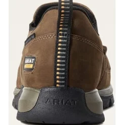 Ariat Men's Edge Lte Slip On Sd Comp Toe Work Shoe- Brown - 10029530