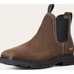 Ariat Men's Groundbreaker 6" Steel Toe WP Chelsea Work Boot - 10034148