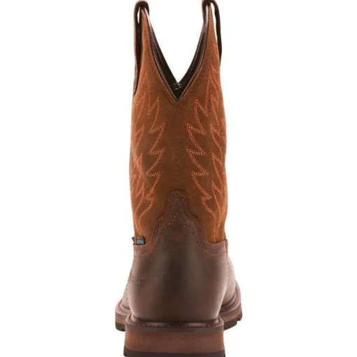 Ariat Men's Groundbreaker 10" Wide Sqr Stl Toe WP Work Boot - 10024992