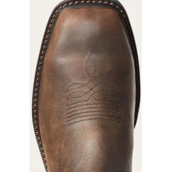 Ariat Men's Groundwork ST Waterproof Western Work Boot - Brown - 10034720