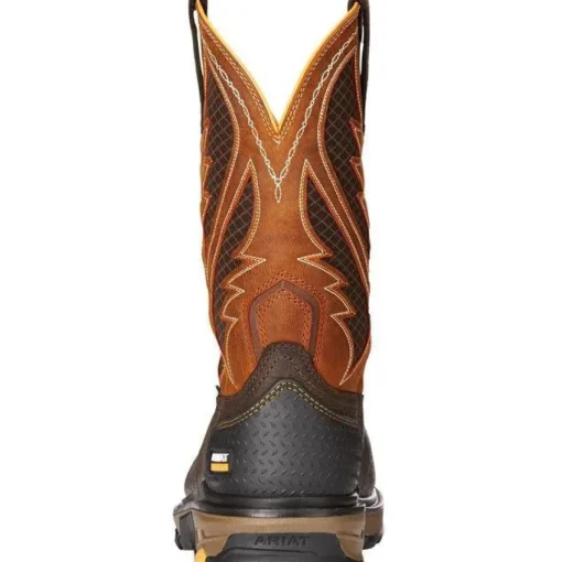 Ariat Men's Intrepid VentTEK 11" Comp Toe Work Boot - Brown - 10023042