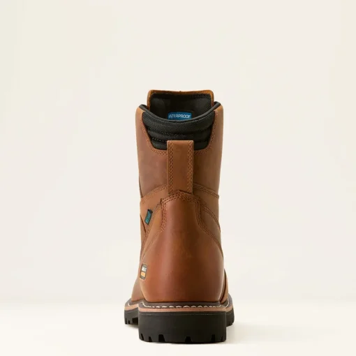 Ariat Men's Longview Shock Shield 8" Soft Toe WP Work Boot - 10053818