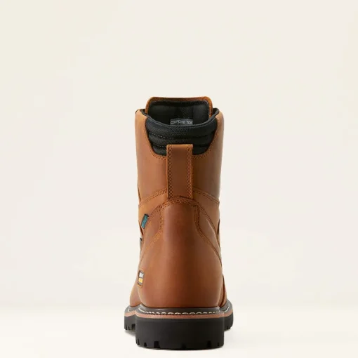 Ariat Men's Longview Shock Shield 8" Comp Toe WP Work Boot - 10053817