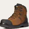 Ariat Men's Outlaw 6" Carbon Toe WP Work Boot - Brown - 10033996