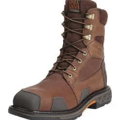 Ariat Men's OverDrive 8" Wide Square Comp Toe WP Work Boot - 10012940