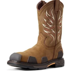 Ariat Men's OverDrive 11" Wide Square Comp Toe Western Work Boot - 10011933