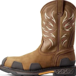 Ariat Men's OverDrive 11" Wide Square Comp Toe Western Work Boot - 10011933