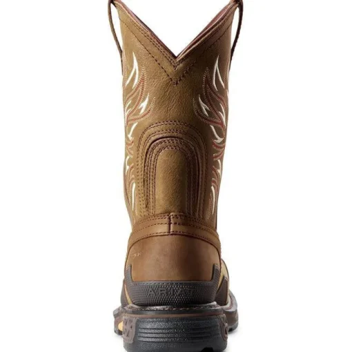 Ariat Men's OverDrive 11" Wide Square Comp Toe Western Work Boot - 10011933