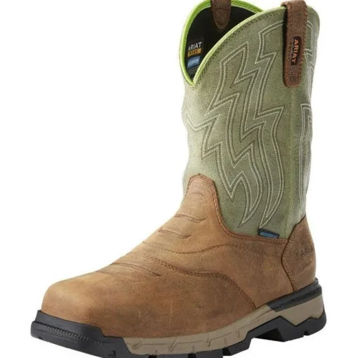 Ariat Men's Rebar Flex 10" Comp Toe WP Western Work Boot - 10021486