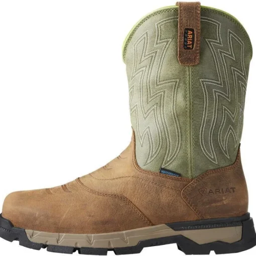Ariat Men's Rebar Flex 10" Comp Toe WP Western Work Boot - 10021486