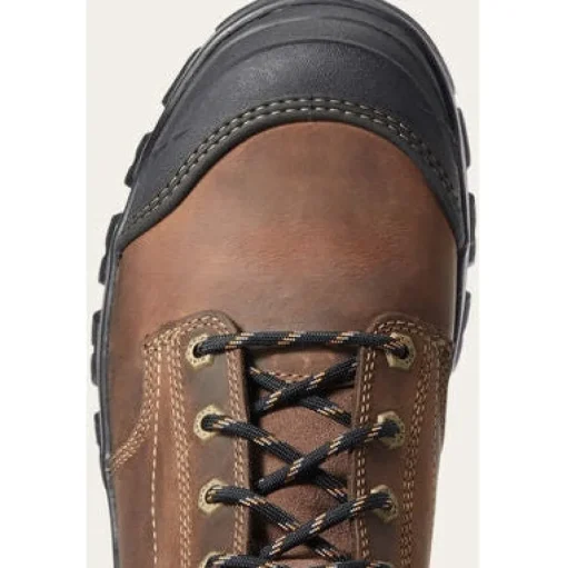 Ariat Men's Treadfast 6" Steel Toe Slip Resistant Work Boot - Brown - 10034671