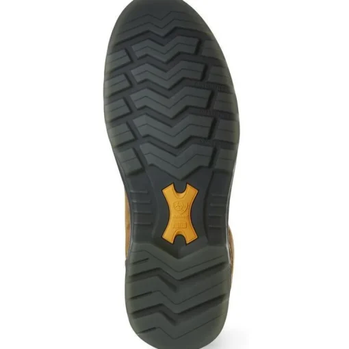 Ariat Men's Turbo 8" Carbon Toe WP Lace Up Work Boot - Bark - 10027326