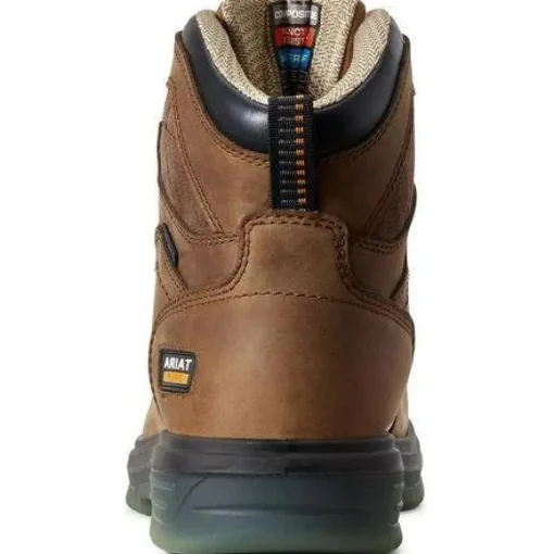 Ariat Men's Turbo H2O CSA 6" Carbon Toe WP PR Work Boot - Bark - 10029132