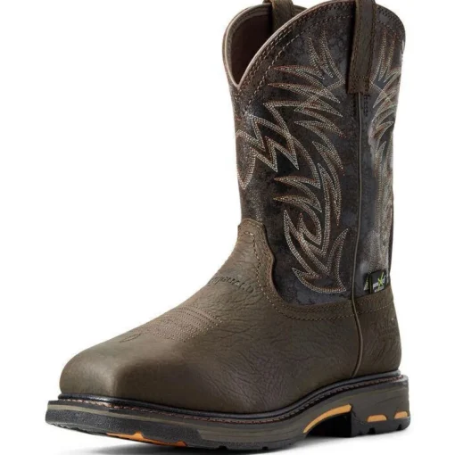 Ariat Men's WorkHog 11" Comp Toe WP MetGuard Western Work Boot - 10016265