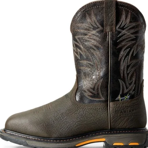 Ariat Men's WorkHog 11" Comp Toe WP MetGuard Western Work Boot - 10016265