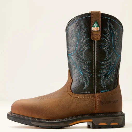 Ariat Men's WorkHog 11" Comp Toe WP CSA Western Work Boot - 10042554