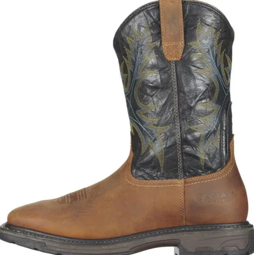 Ariat Men's WorkHog 11" Wide Square Steel Toe Western Work Boot - 10010133