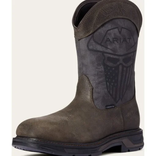 Ariat Men's WorkHog Xt Incognito CT Western Work Boot - Coffee - 10038223