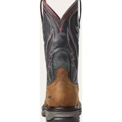 Ariat Men's WorkHog Xt VenTek Soft Toe Western Work Boot -Brown- 10035984