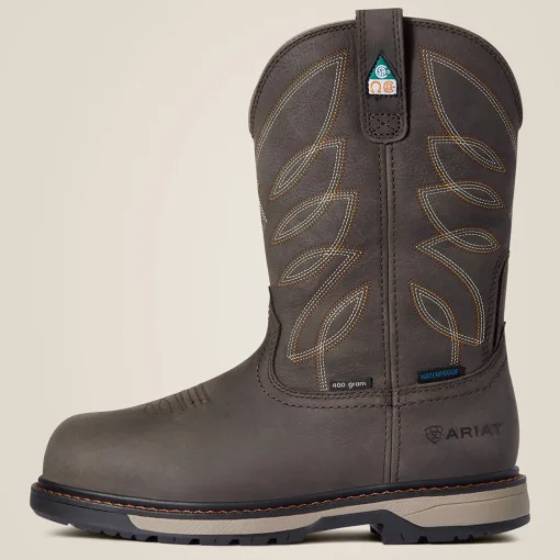 Ariat Women's Riveter CSA Pull-On Comp Toe WP 400G Ins PR Work Boot - 10036708