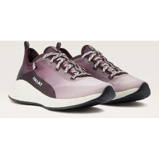 Ariat Women's ShiftRunner Slip Resistant Work Shoe -Winetasting- 10042568