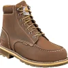 Carhartt Men's 6" Soft Toe Waterproof Work Boot - Brown - CMW6197