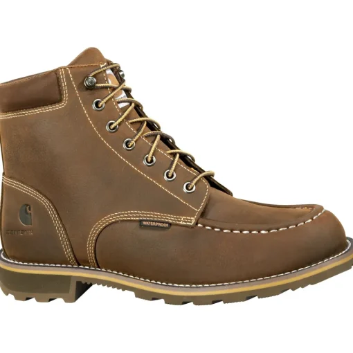 Carhartt Men's 6" Soft Toe Waterproof Work Boot - Brown - CMW6197