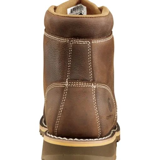 Carhartt Men's 6" Soft Toe Waterproof Work Boot - Brown - CMW6197