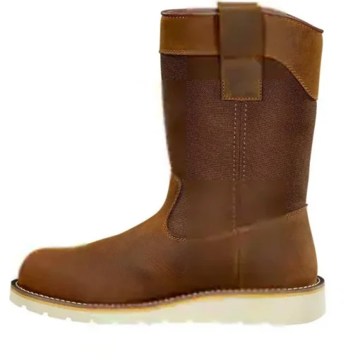 Carhartt Men's 10" Steel Toe WP Wedge Wellington Work Boot -Brown- FW1232-M