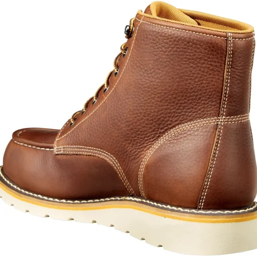 Carhartt Men's 6" Steel Toe Waterproof Wedge Work Boot - Tan - CMW6275