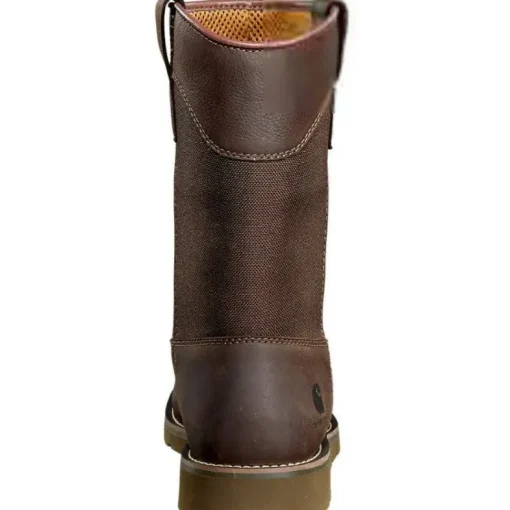 Carhartt Men's 10" Steel Toe WP Wedge Wellington Work Boot -Brown- FW1230-M