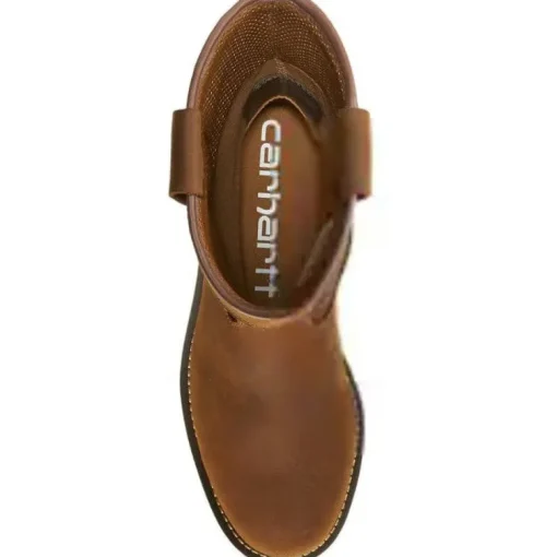 Carhartt Men's 10" Steel Toe WP Wedge Wellington Work Boot -Brown- FW1232-M