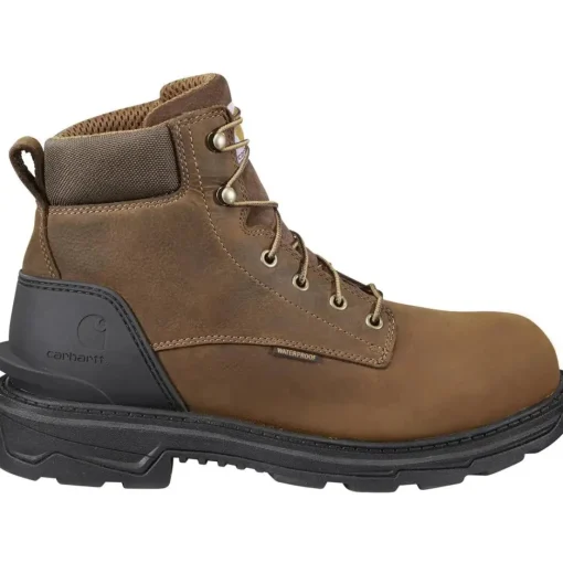 Carhartt Men's Ironwood 6" Waterproof Alloy Toe Work Boot - Brown - FT6500-M