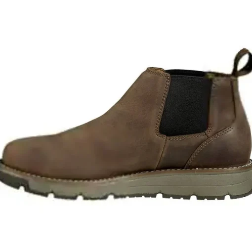 Carhartt Men's Millbrook 4" Soft Toe WP Wedge Work Boot- Brown- FM4000-M