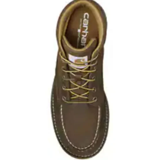 Carhartt Men's Millbrook Soft Toe WP Moc Toe Work Boot -Brown- FM5010-M