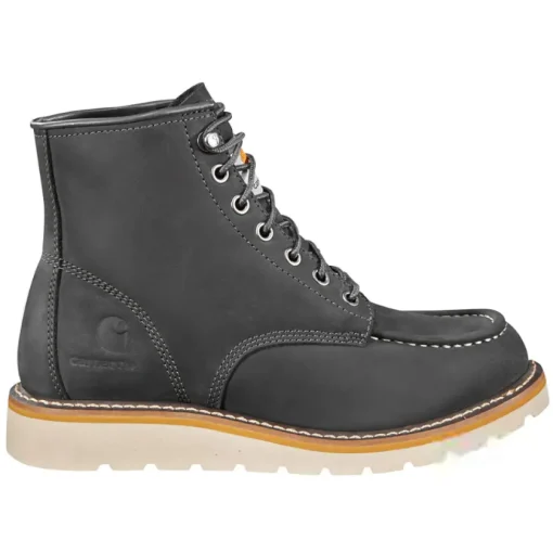 Carhartt Women's Moc 6" Soft Toe Wedge Work Boot Dark Gray - FW6027-W