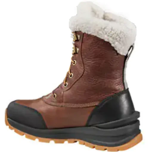 Carhartt Women's Pellston 8" WP Winter Work Boot - Mineral Red - FH8019-W