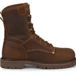 Carolina Men's 8" Comp Toe Unlined Work Boot - Brown - CA8628