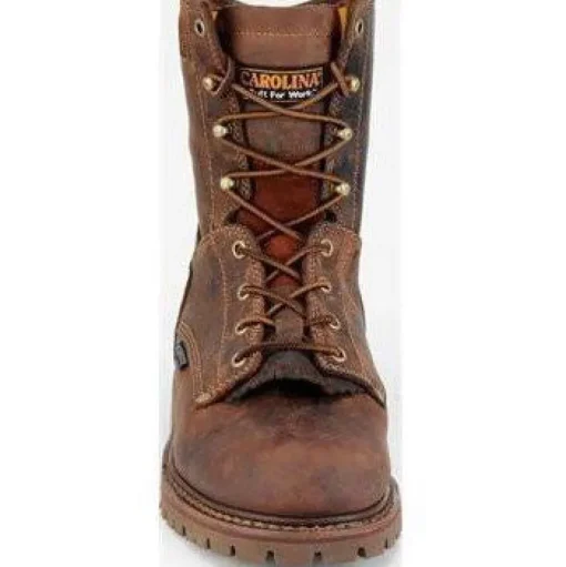 Carolina Men's 28 Series 8" WP Grizzly Work Boot - Brown - CA8028
