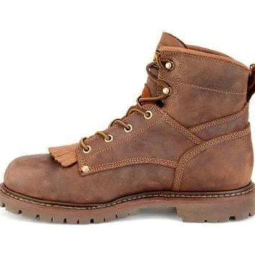 Carolina Men's 28 Series 6” WP Grizzly Work Boot - Brown - CA7028