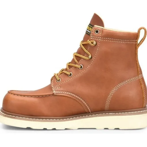 Carolina Men's Amp Mx 6" Wedge ST Causal Work Boot Brown- CA7563