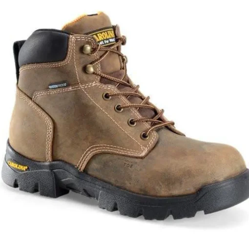 Carolina Men's Circuit 6" Comp Toe WP Hiker Work Boot - Brown - CA3536