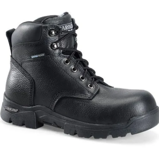 Carolina Men's Circuit 6" Comp Toe WP Hiker Work Boot -Black - CA3537